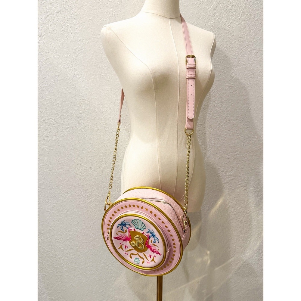 Loungefly Barbie Logo Crossbody Bag & Wallet Set LE Pink Flamingo Barbiecore - Picture 4 of 12